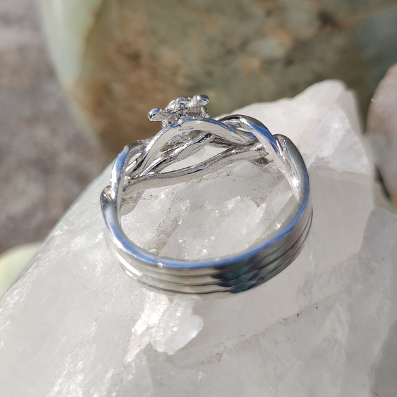 4-Band TURTLE Puzzle Ring, 925 Sterling Silver - Picture 9 of 11